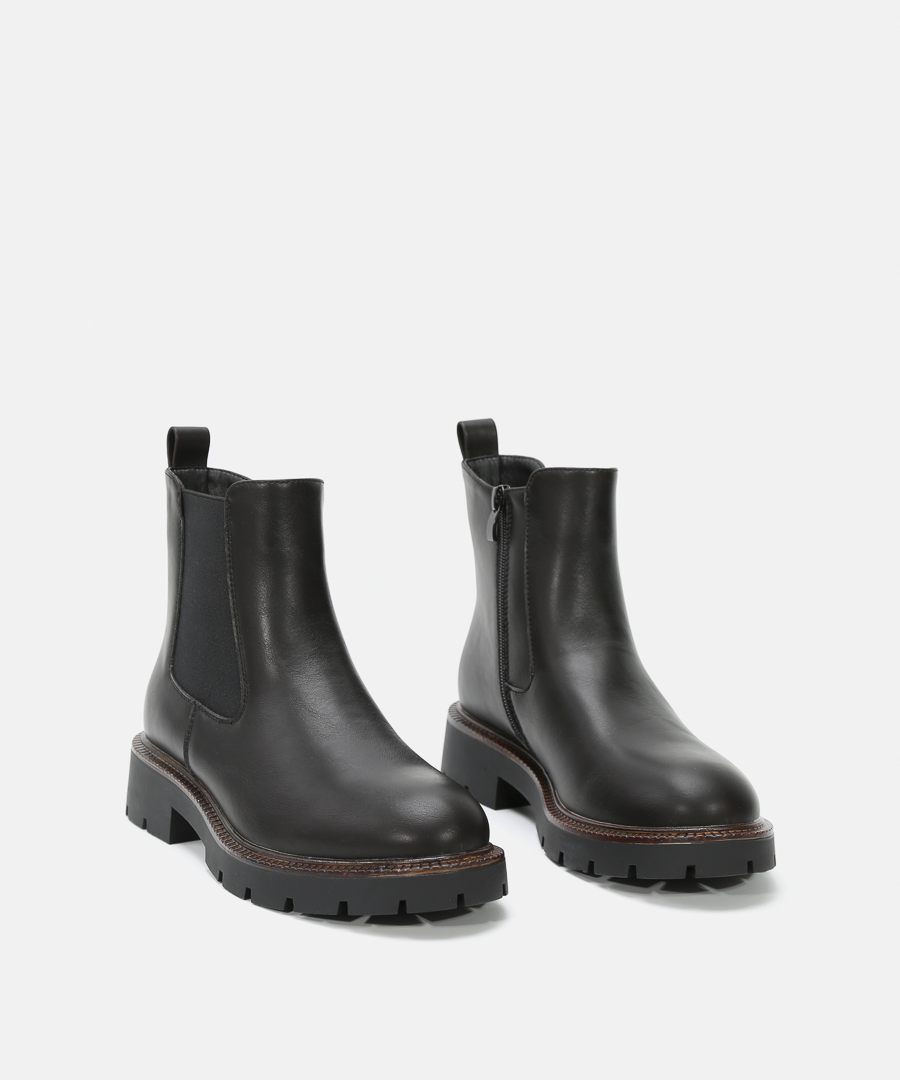 Botins planos chelsea